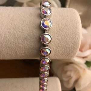 Touchstone Crystal Aurore Boreale Ice Bracelet
